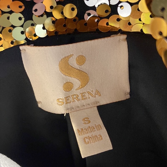 Serena Williams Violeta Sequin Crop Jacket SOLD OUT Sz Small - Picture 10 of 14
